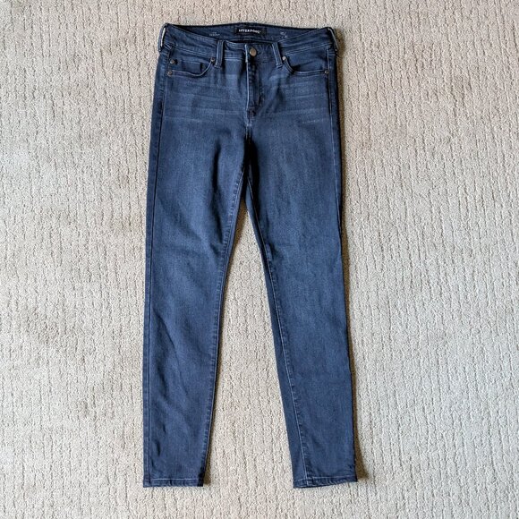 Liverpool The Skinny Jeans Women Sz 10/30 Dark Blue Stretch Denim - Picture 1 of 10